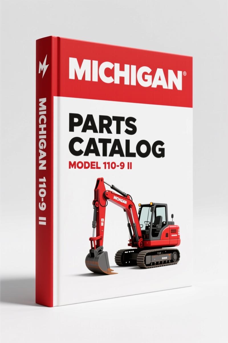 Michigan 110-9 II Parts Catalog – 160 Pages OEM Exploded Views