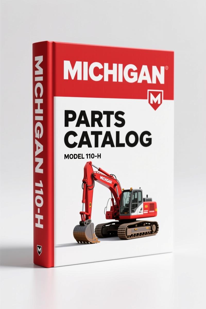 Michigan 110-H Parts Catalog – 46 Pages OEM Part Numbers
