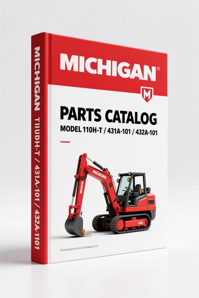 Michigan 110H-T Parts Catalog – 431A-101, 432A-101, ENC Variants