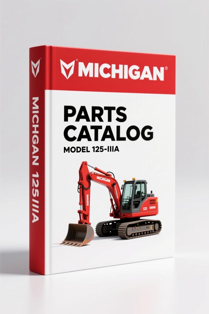 Michigan 125-IIIA 1973 Parts Catalog – 145 Pages OEM Exploded Views