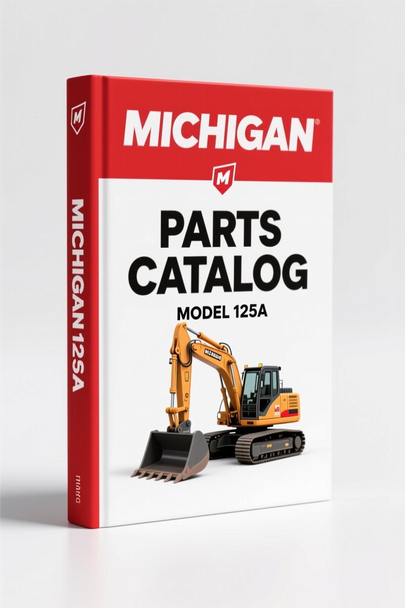 Michigan 125A Parts Catalog - 80 Pages OEM Exploded Views