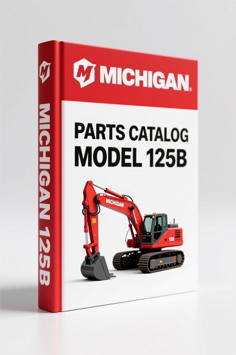 Michigan 125B 1976 Parts Catalog – 268 Pages OEM Exploded Views & Part Numbers