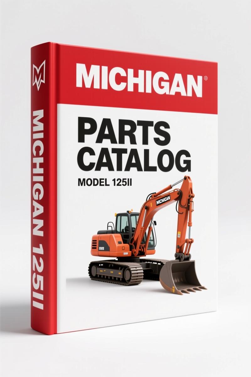Michigan 125II Parts Catalog – 136 Pages OEM Exploded Views