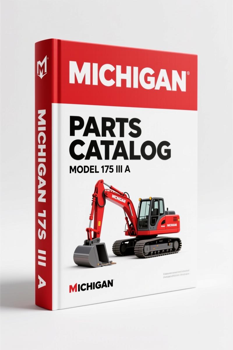 Michigan 175 III A Parts Catalog – 116 Pages OEM Exploded Views