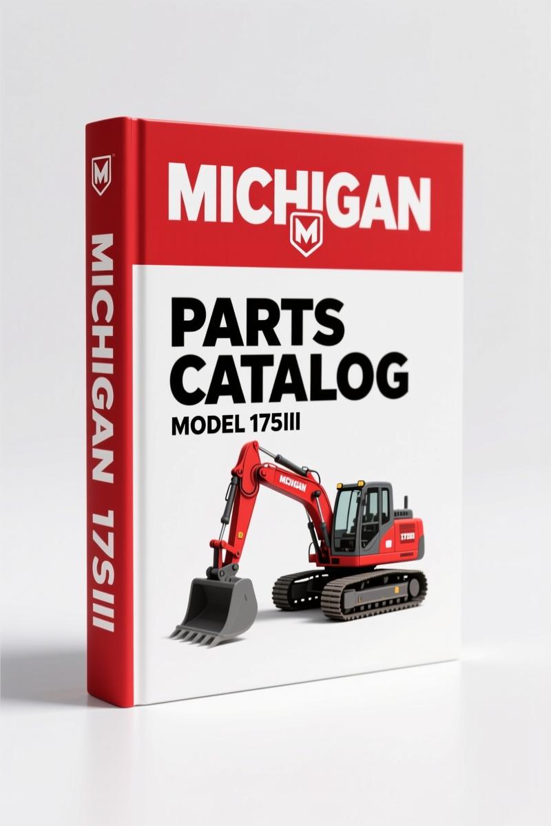 Michigan 175III Parts Catalog – 194 Pages OEM Parts Manual