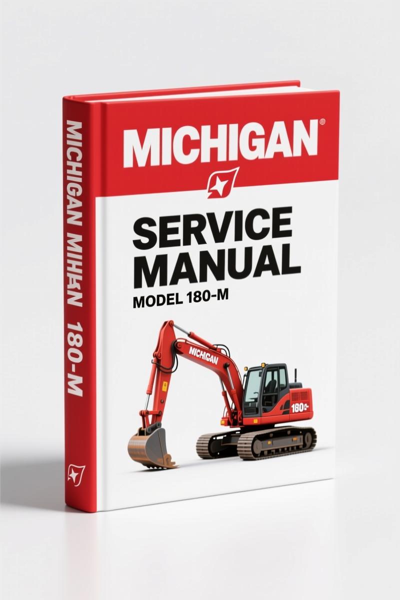 Michigan 180-M Service Manual – 327 Pages Factory Specs
