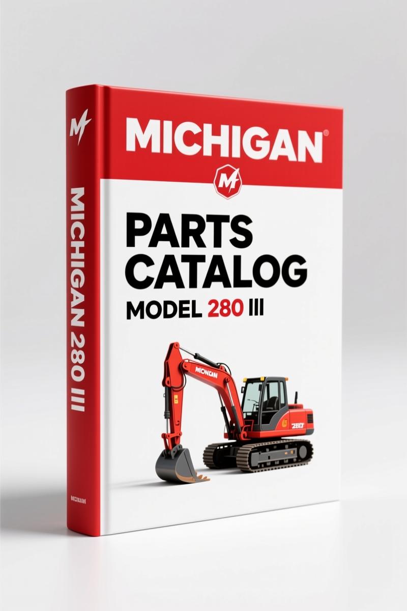 Michigan 280 III Parts Catalog – 118 Pages OEM Exploded Views