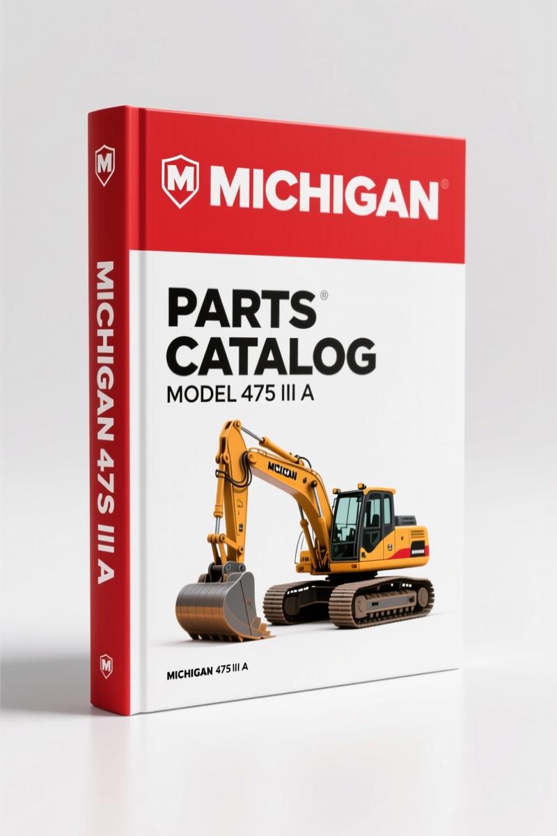 Michigan 475 III A Parts Catalog – 236 Pages OEM Exploded Views