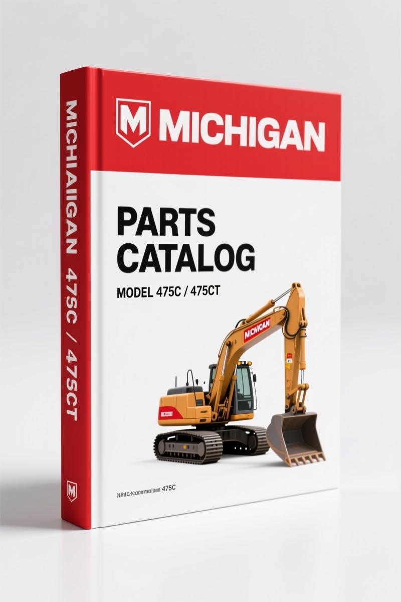 Michigan 475C, 475CT 1989 Parts Catalog – 973 Pages OEM