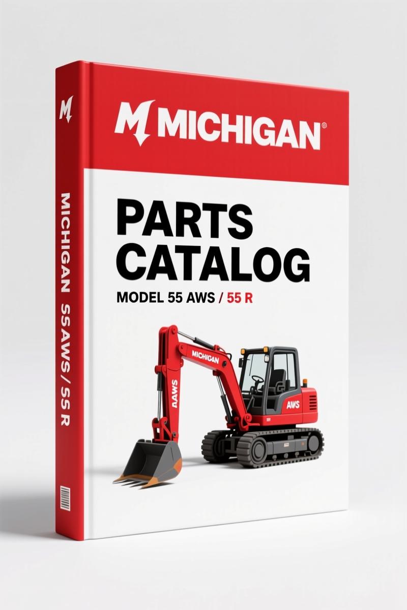 Michigan 55 AWS Parts Catalog – 168 Pages OEM Exploded Views