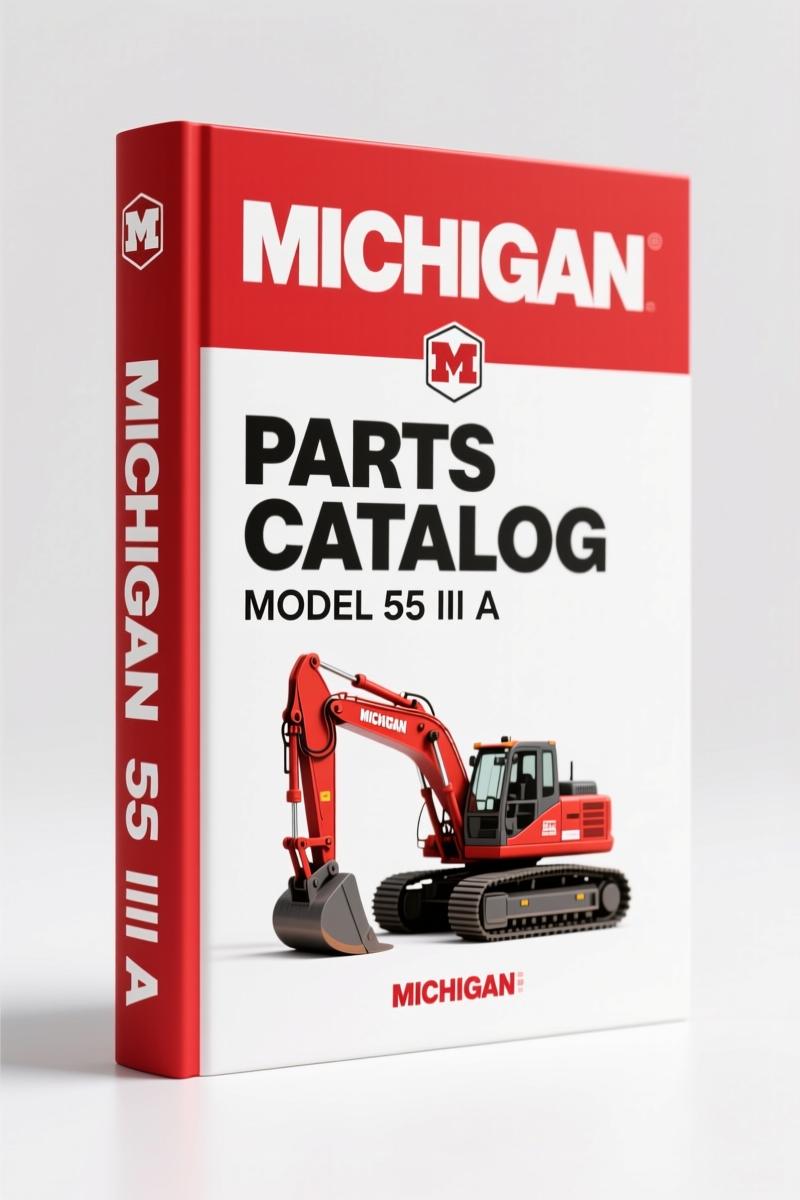 Michigan 55 III A Parts Catalog – 396 Pages OEM Exploded Views