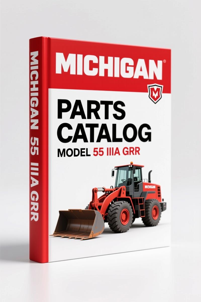 Michigan 55 IIIA GRR 1973 Parts Catalog – 170 Pages OEM