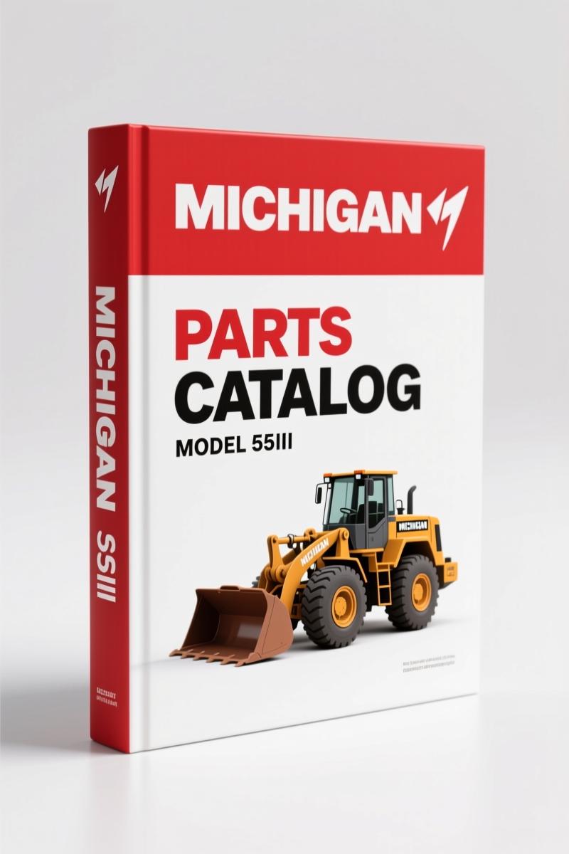 Michigan 55III Parts Catalog – 128 Pages OEM Exploded Views