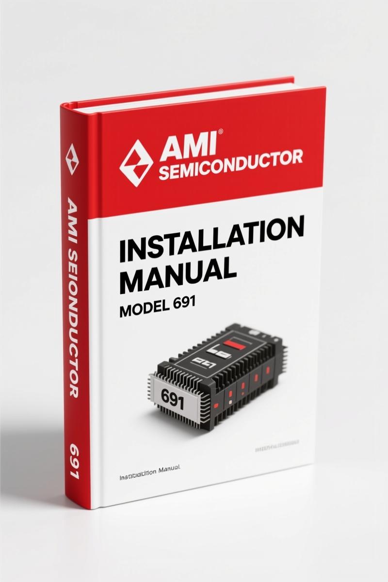 AMI Semiconductor 691 1997 Installation Manual – 26 Pages OEM