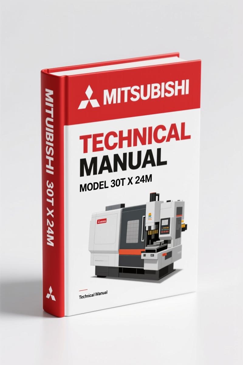 Mitsubishi 30t x 24m Technical Manual – Factory OEM Service Documentation