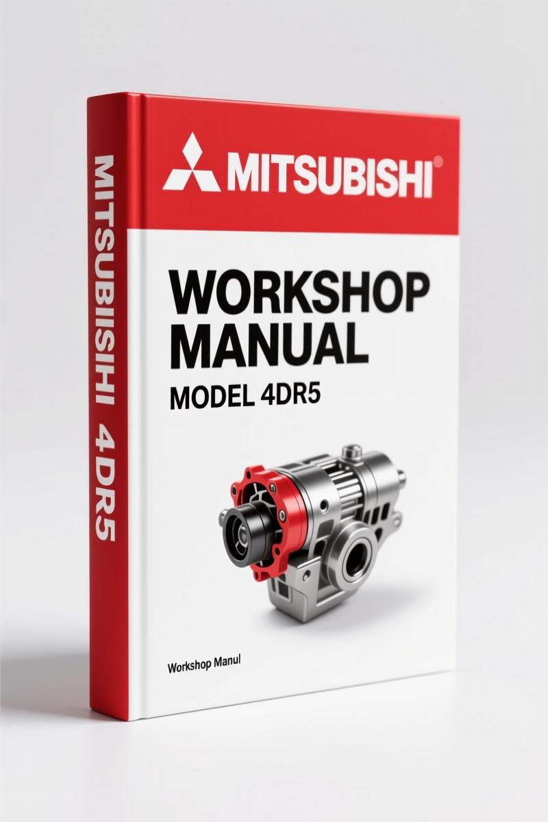 Mitsubishi 4DR5, 6DR5 1983 Workshop Manual – 370 Pages
