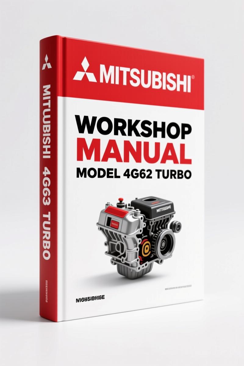 Mitsubishi 4G63 Turbo Workshop Manual – 48 Pages of Factory Spec Data