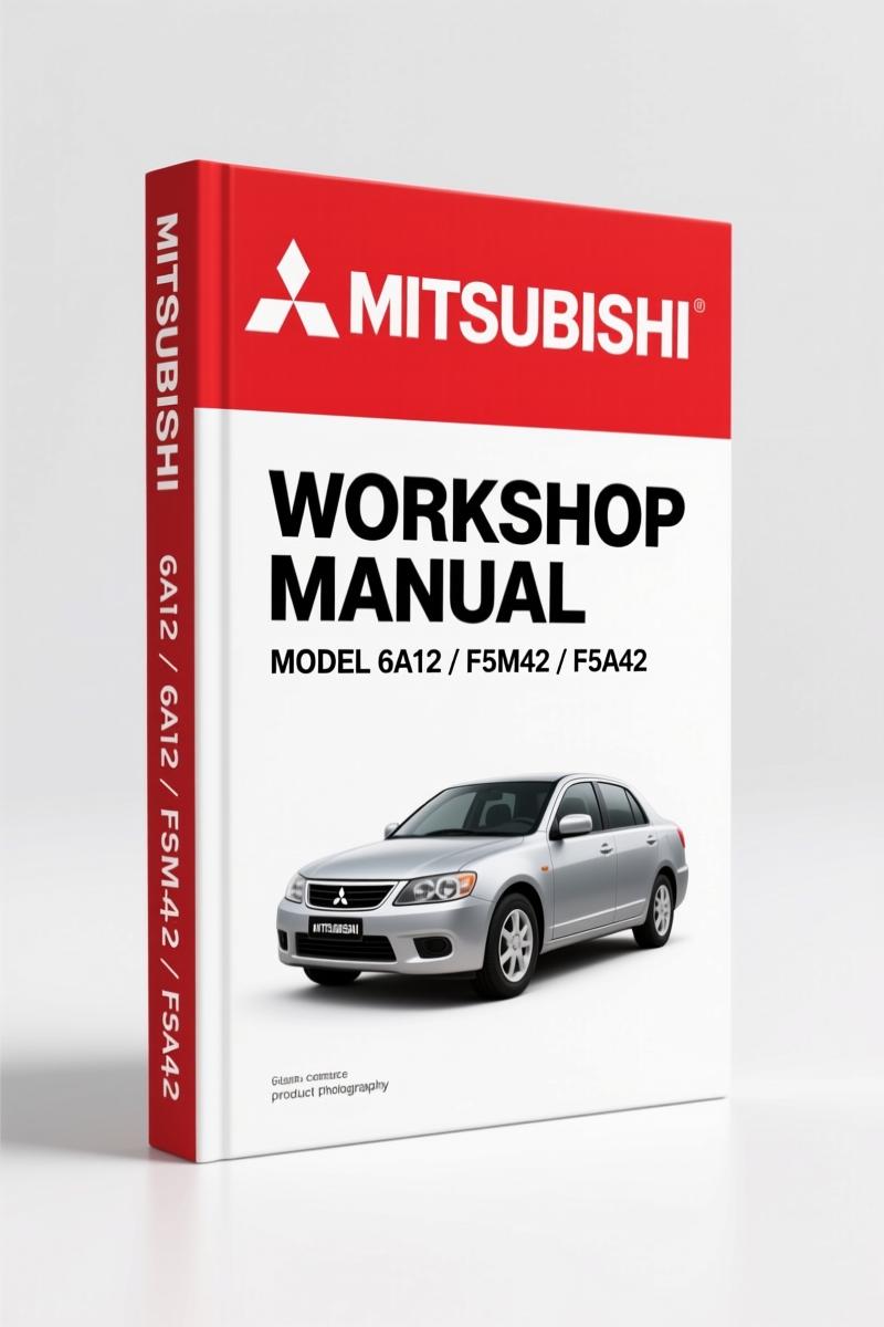 Mitsubishi 6A12, F5M42, F5A42 1998 Workshop Manual – Factory Specs