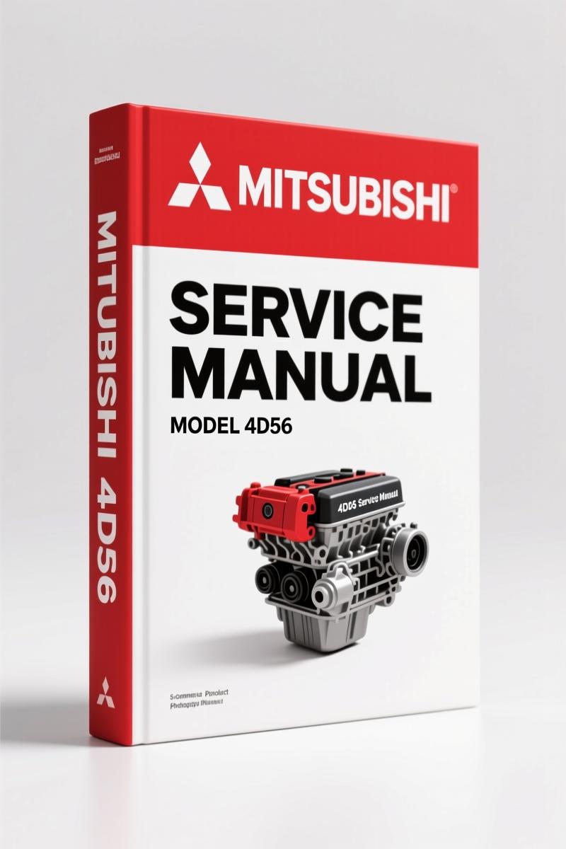 Mitsubishi 6G72 and 6G74 emission control service manual component layout diagram
