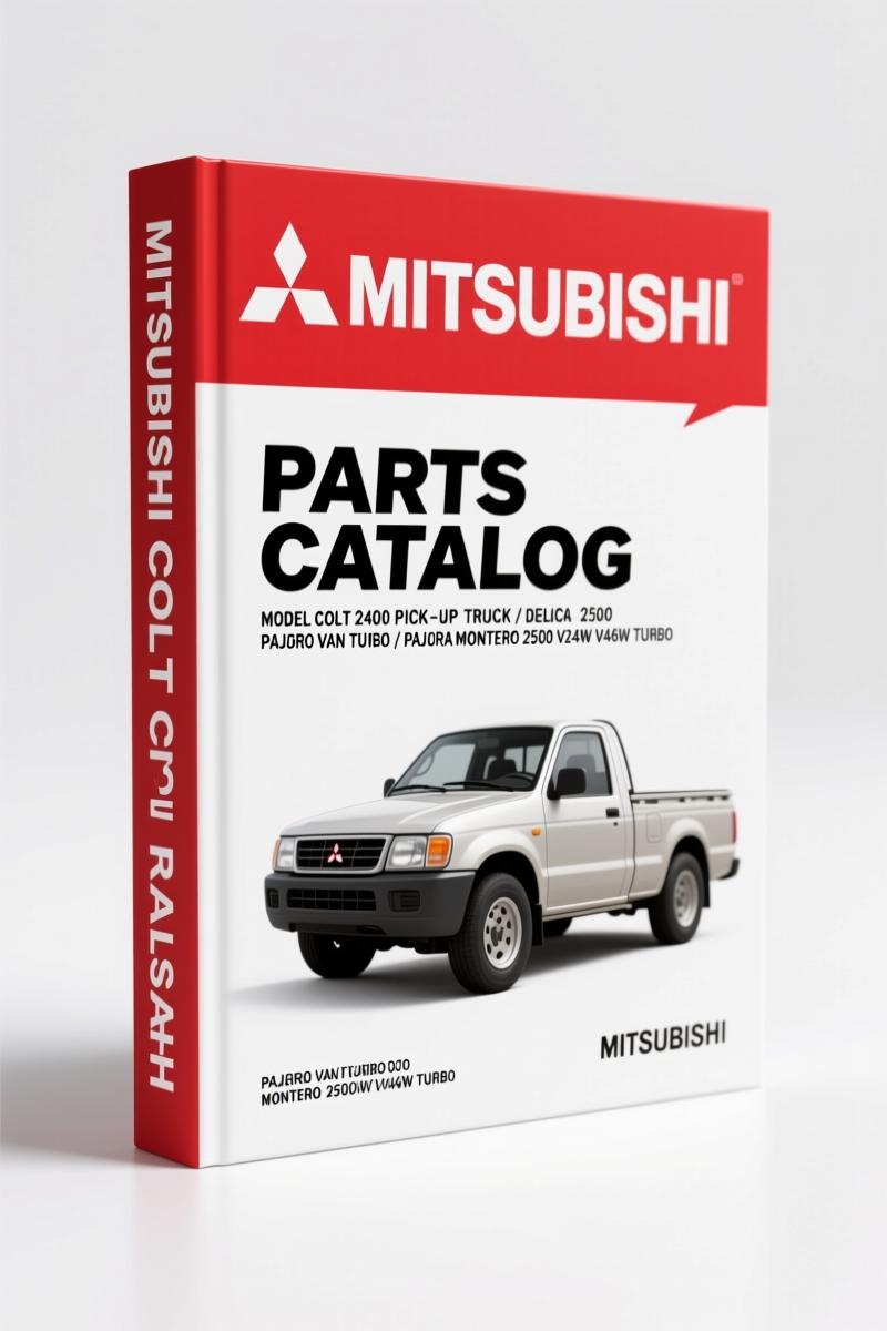 Mitsubishi COLT PAJERO 2400 PICK-UP TRUCK Parts Catalog – OEM Gasket Sets