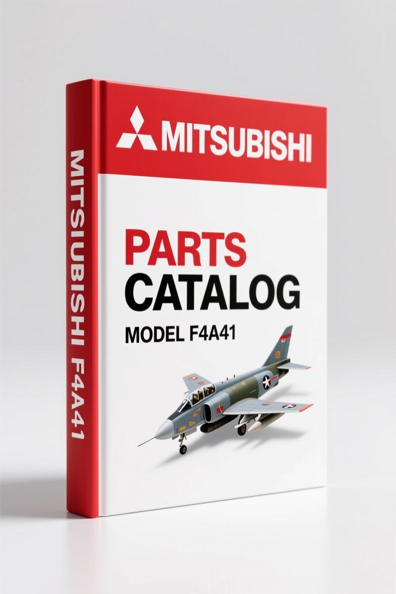 Mitsubishi F4A41, F4A4B, F4A42, W4A42, F4A51 Parts Catalog – 18-Page OEM
