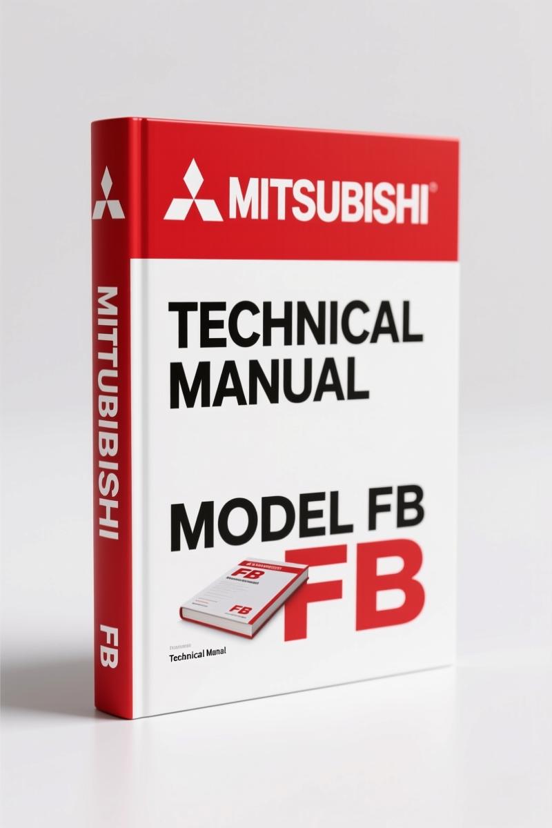 Mitsubishi FB Technical Manual – Factory Specs for 48V Forklift Trucks