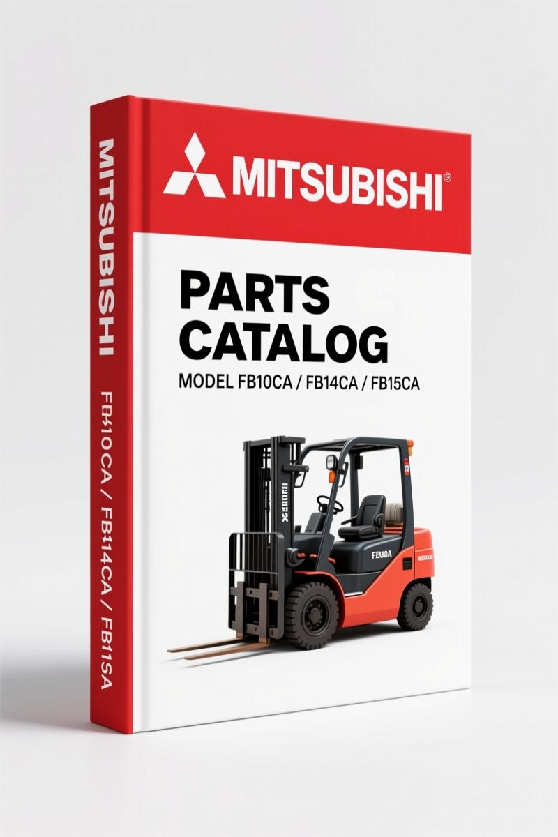 Mitsubishi FB10CA-FB18CA Parts Catalog – 325 Pages of OEM Diagrams