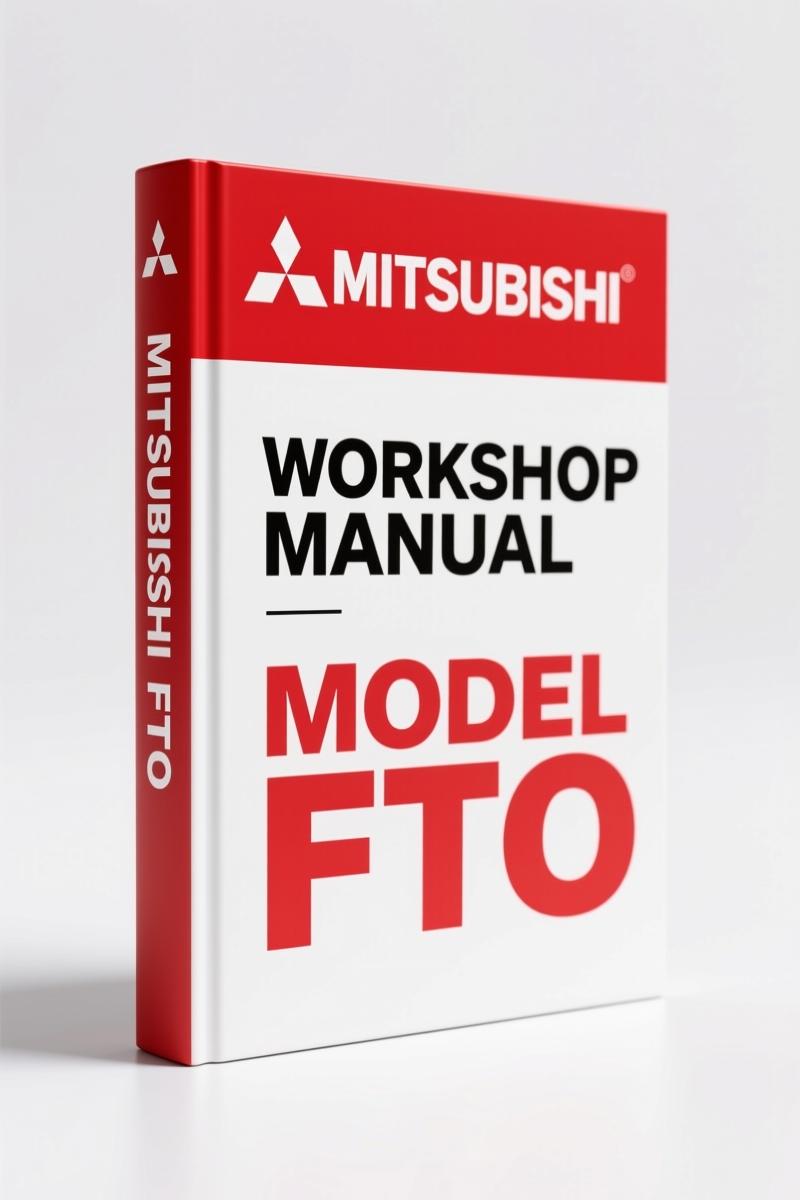 Mitsubishi FTO 1998 Workshop Manual – Factory Service Specs