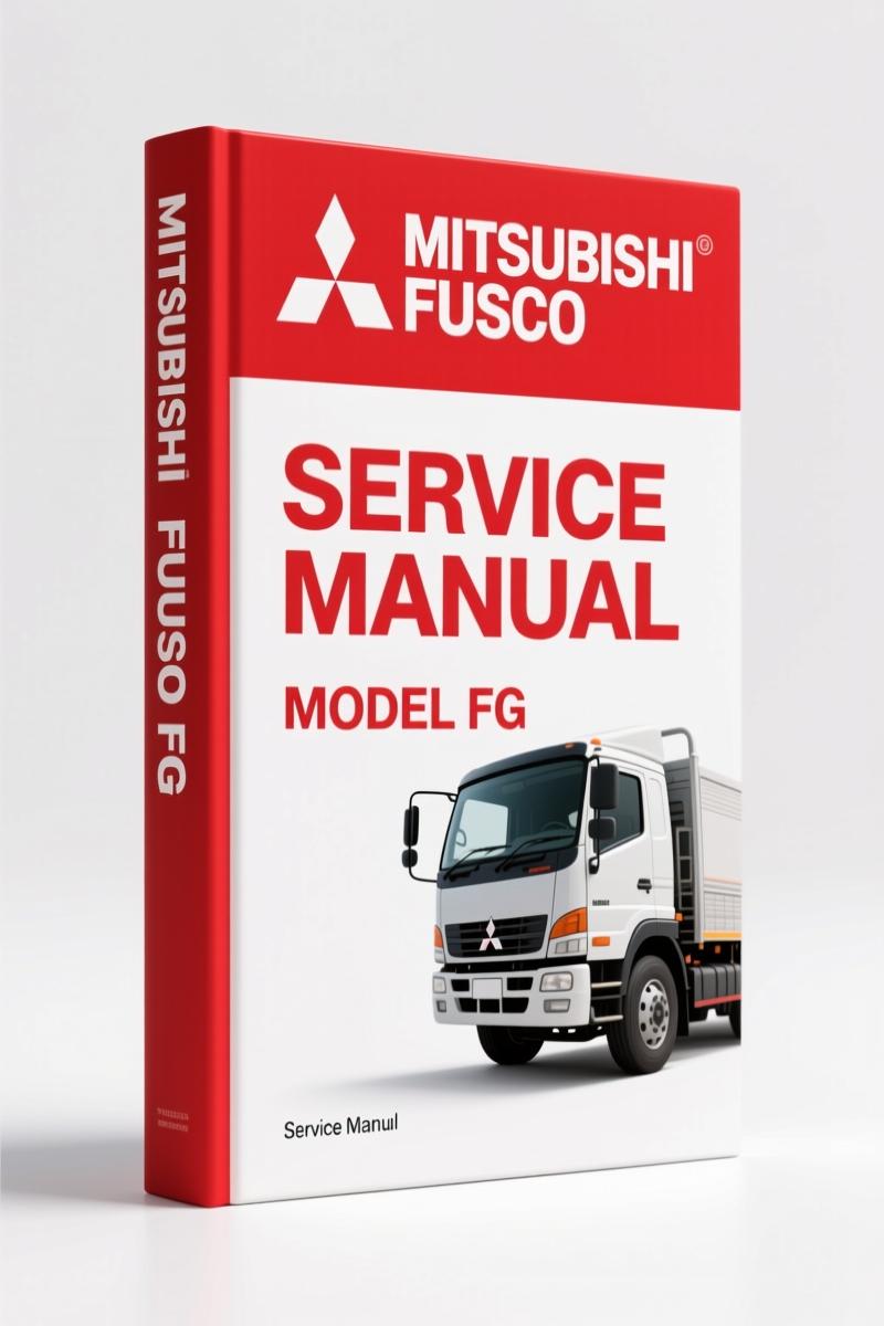 Mitsubishi Fuso FE, FG 1990 Service Manual – 1734 Pages of Factory Specs