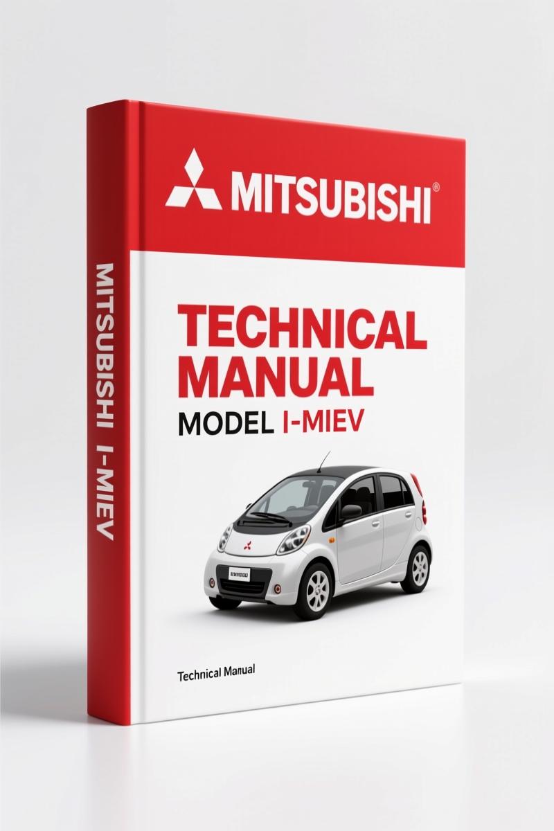 Mitsubishi i-MiEV 2013 Technical Manual – Factory High-Voltage Dismantling Guide