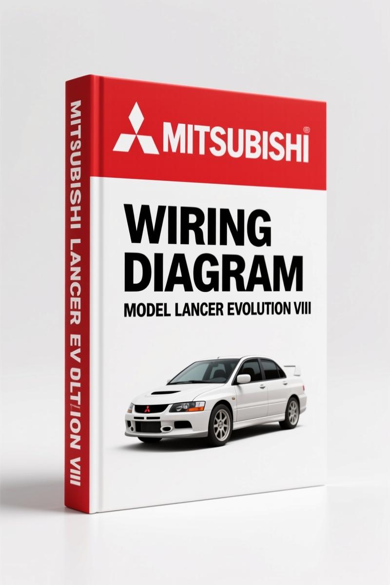 Mitsubishi Lancer Evolution VIII Wiring Diagram – 128 Pages Factory Specs