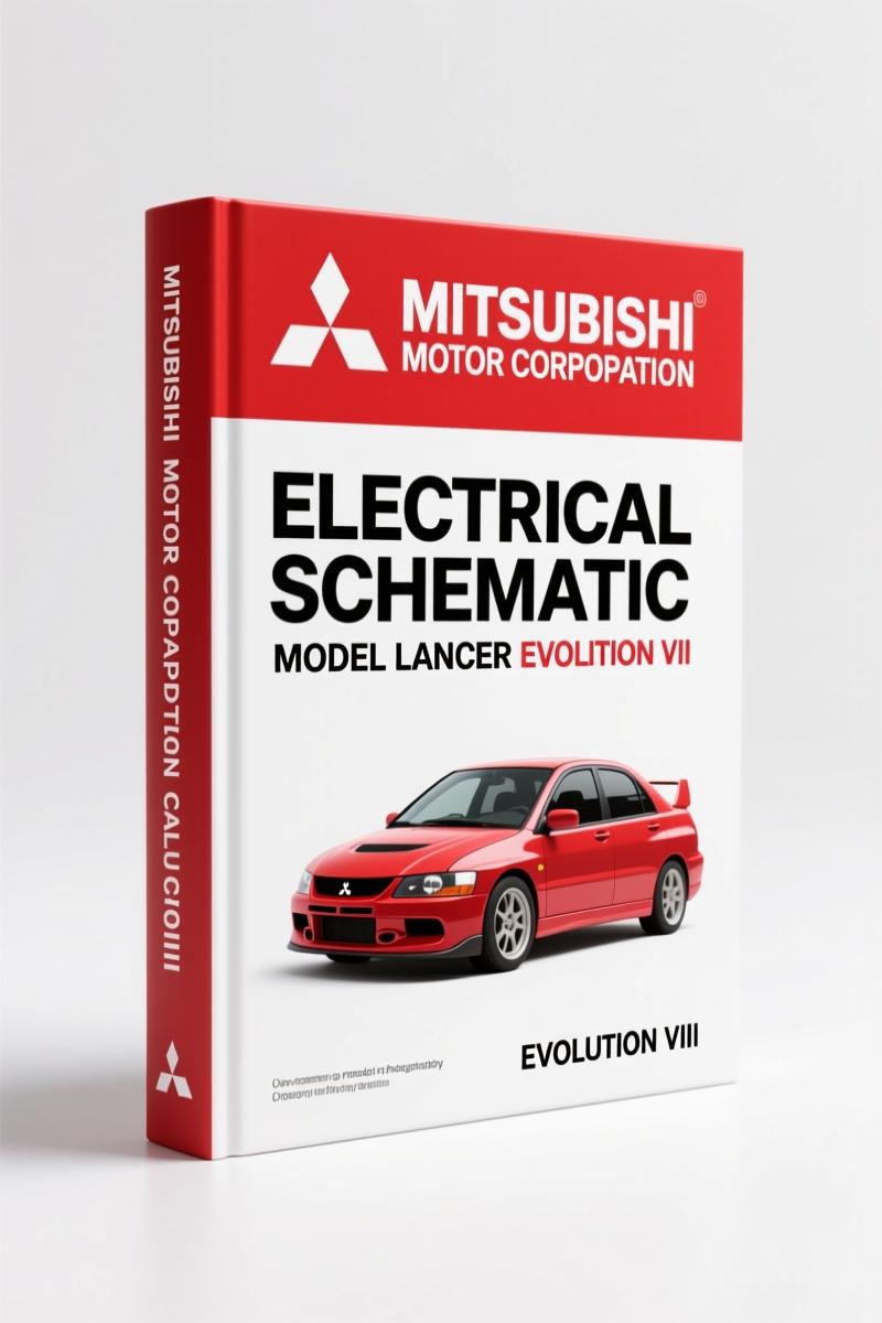 Mitsubishi Motors Lancer Evolution VIII 2003 Electrical Schematic – 235 Pages of Factory Wiring Data