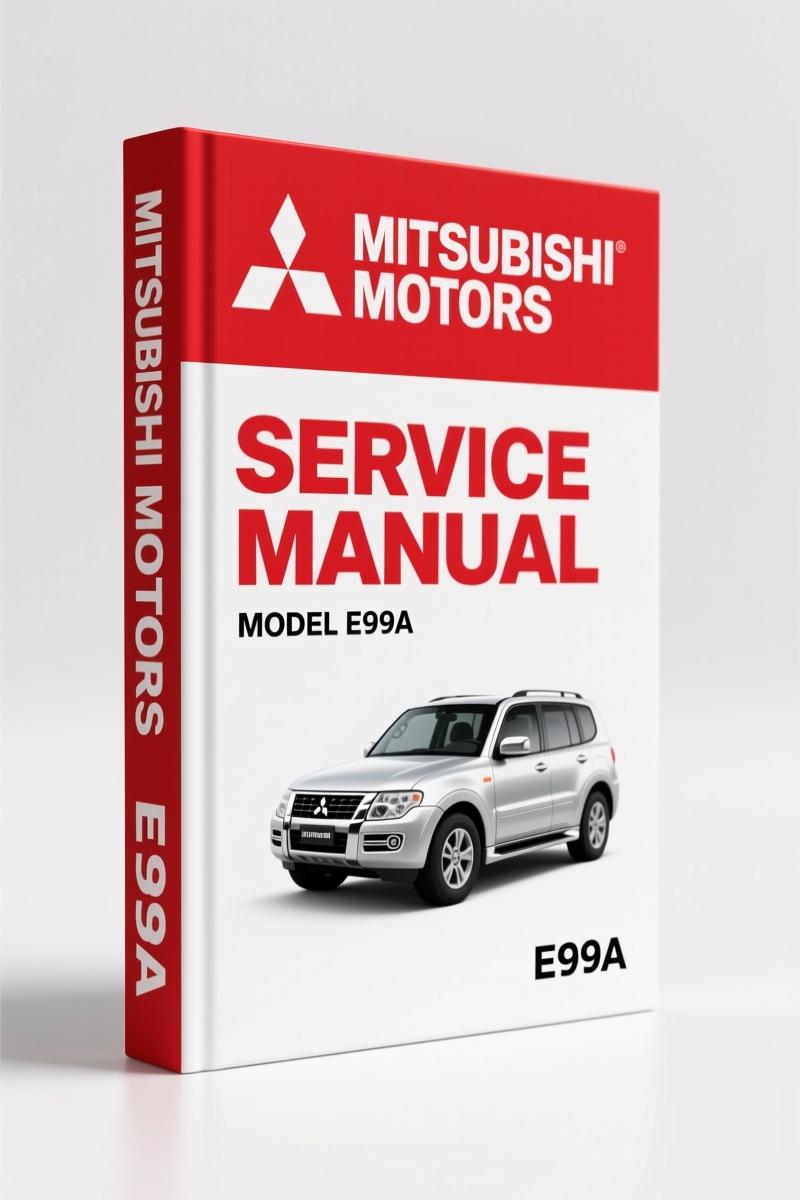 Mitsubishi Motors E99A 1994 Service Manual – Factory Transmission Guide