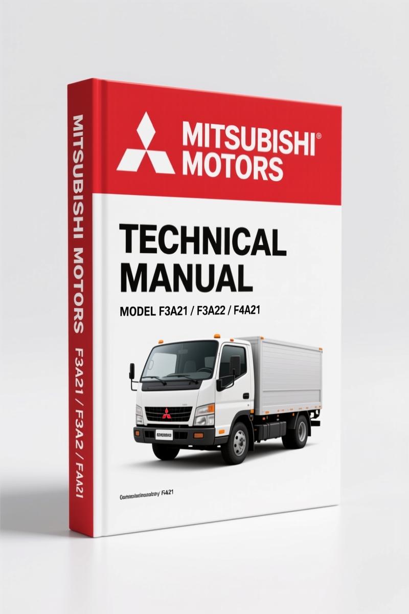Mitsubishi Motors F3A21 F3A22 F4A21 F4A22 F4A23 1989 Service Manual