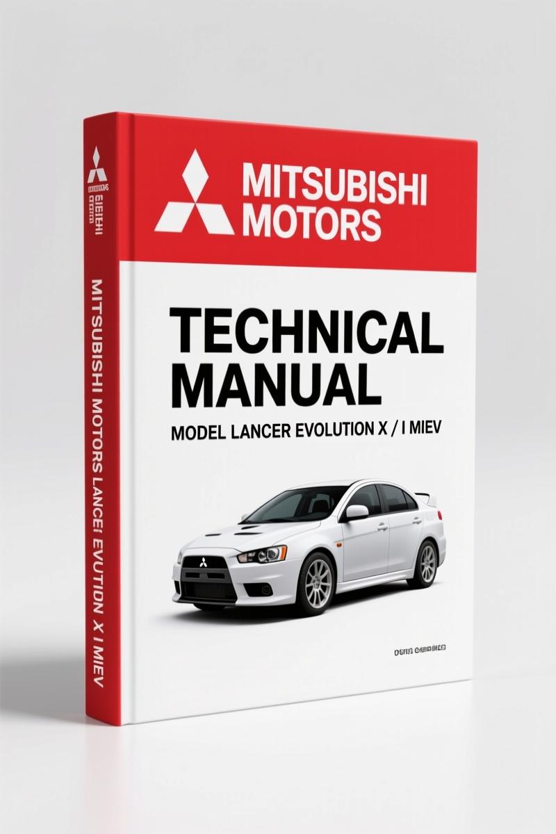 Mitsubishi Motors LANCER EVOLUTION X, i MiEV 2008 Technical Manual - Factory Specs