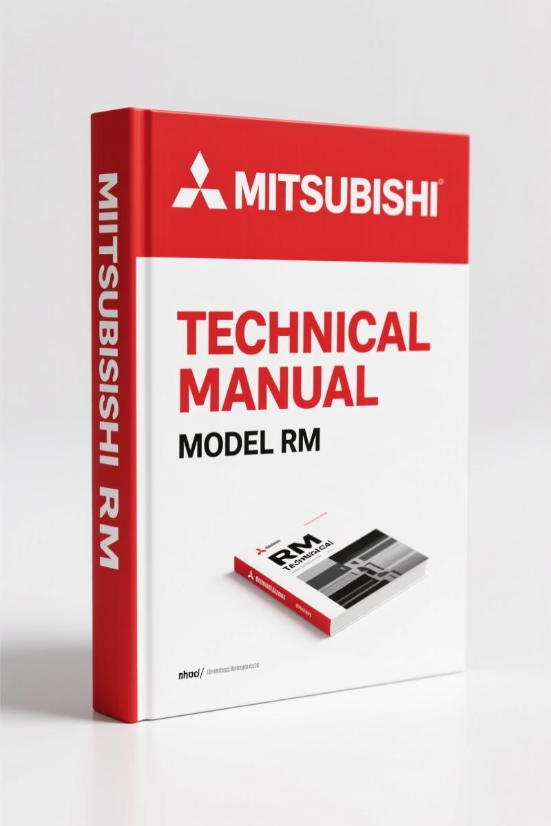 Mitsubishi RM, MB350AS200 Technical Manual – Factory Hydraulic Crane Data