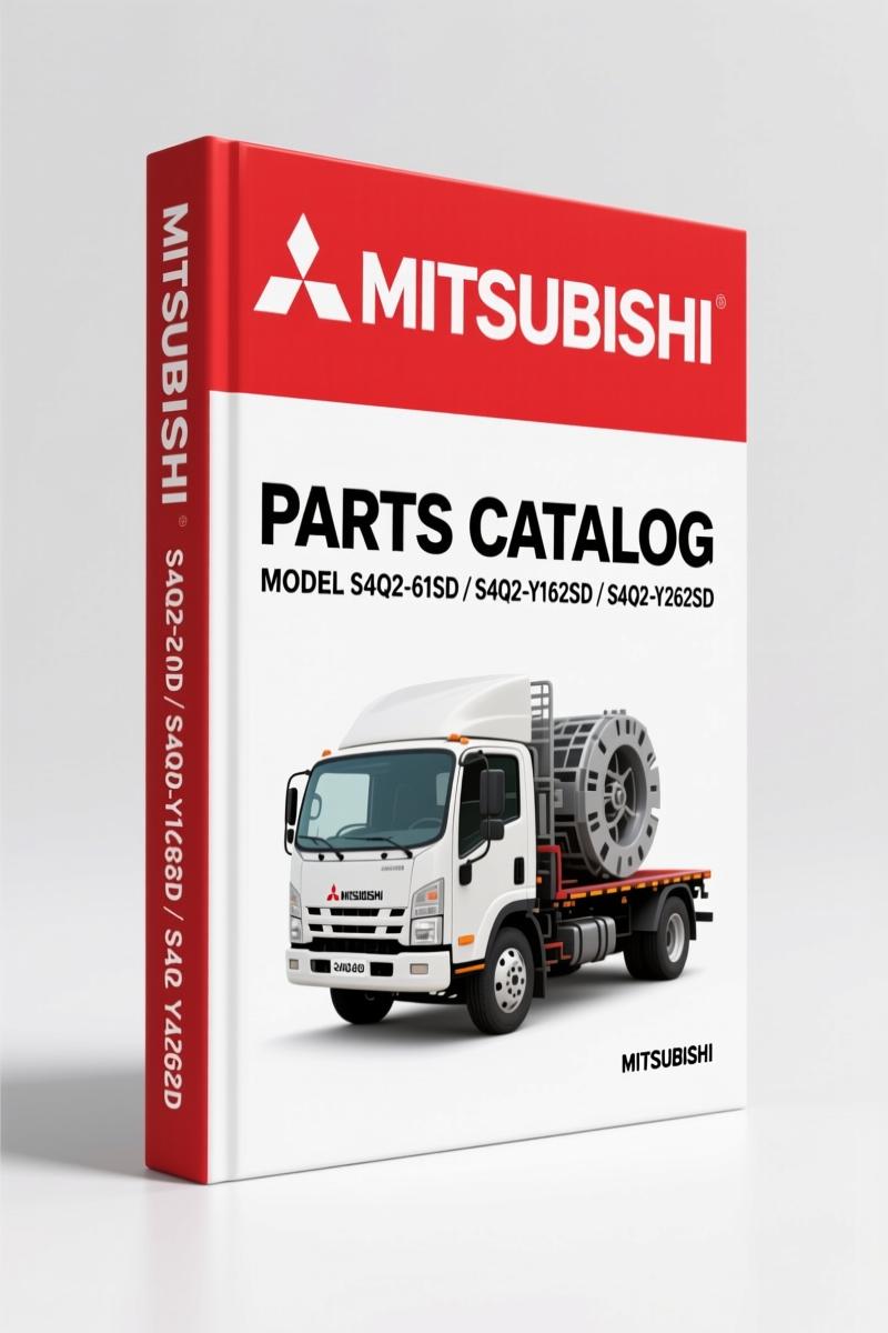 Mitsubishi S4Q2-61SD 2009 Parts Catalog – OEM Engine Parts