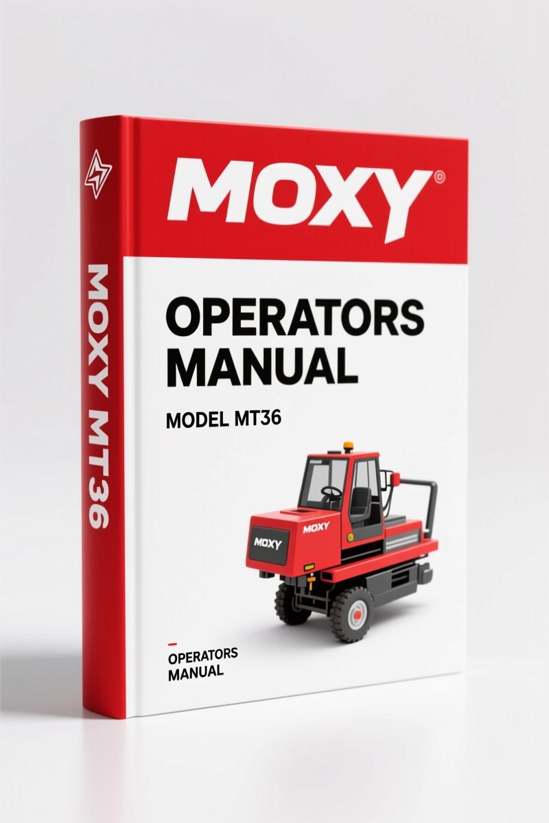 MOXY MT36 2003 Operators Manual – OEM Specs for Dump Trucks