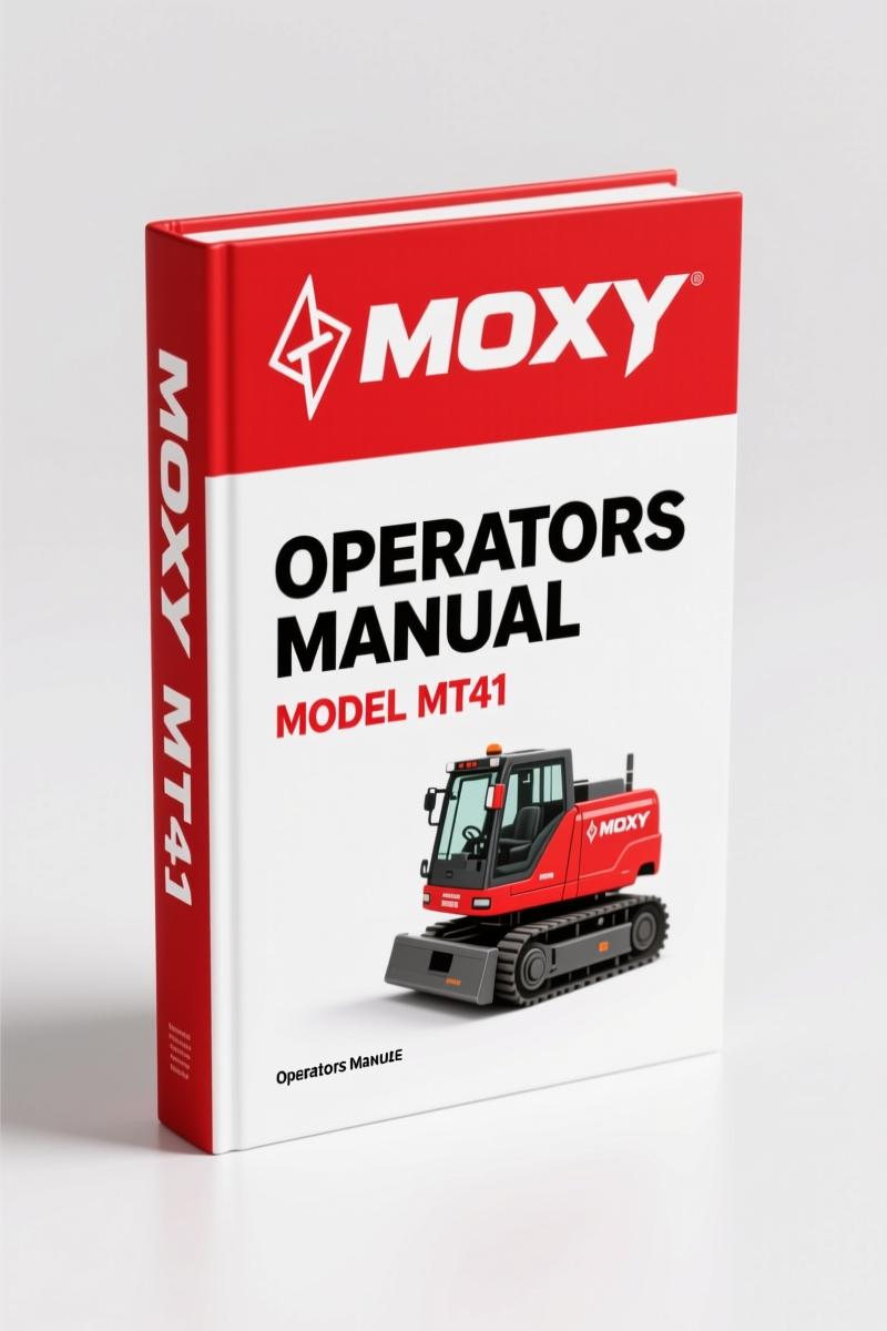 MOXY MT41 2004 Operators Manual – OEM Specs, 204 Pages
