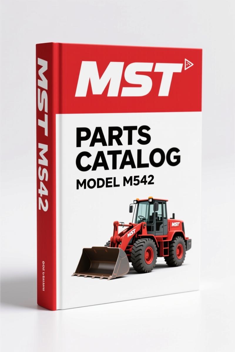MST M542 2008 Parts Catalog – Backhoe Loader OEM Parts