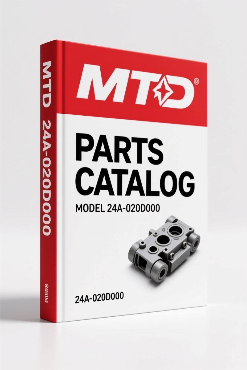 MTD 24A-020D000-465A000 Parts Catalog 131 Pages