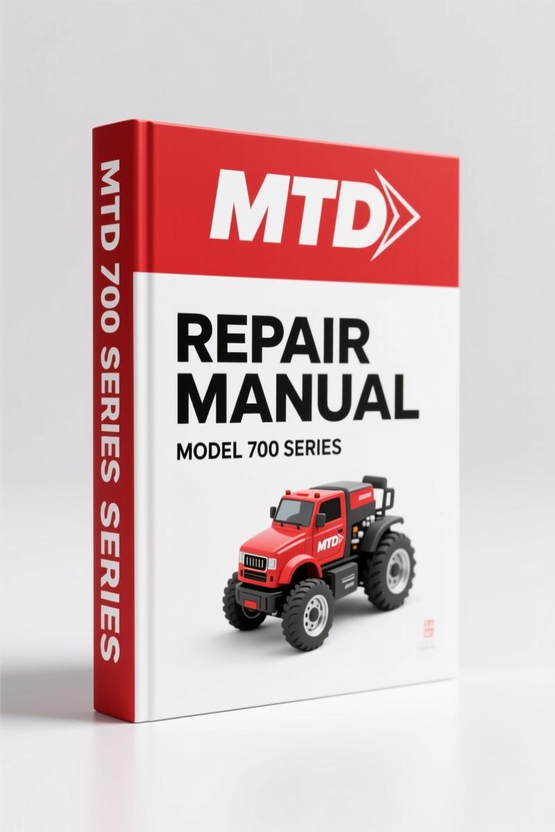 MTD 700 Series 2010 Repair Manual – Factory Service Documentation