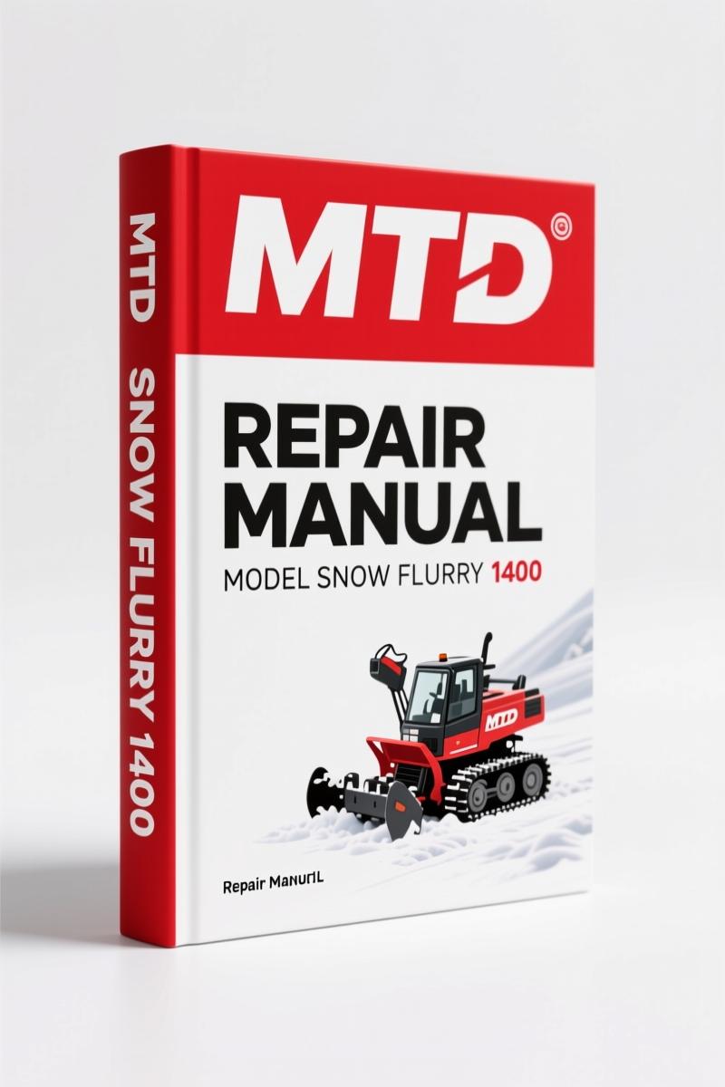 MTD Snow Flurry 1400 2010 Repair Manual – Factory Specs