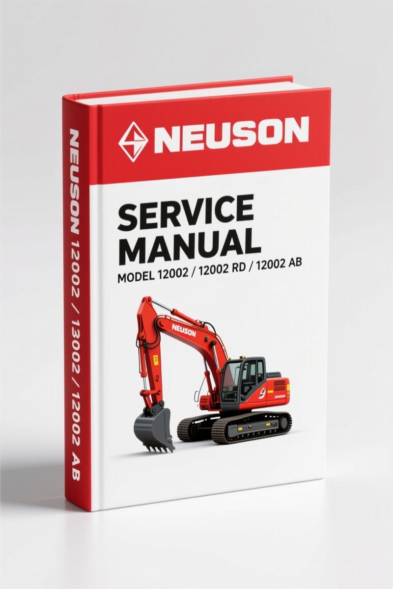 Neuson 12002, 12002 RD, 12002 AB 2003 Service Manual – Factory OEM Specs