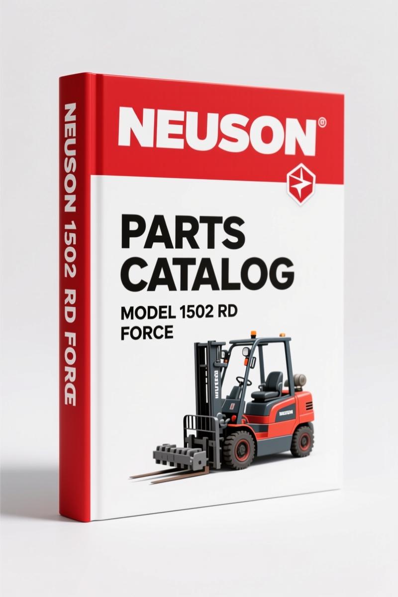 Neuson 1502 RD Force 2004 Parts Catalog – OEM Parts Identification