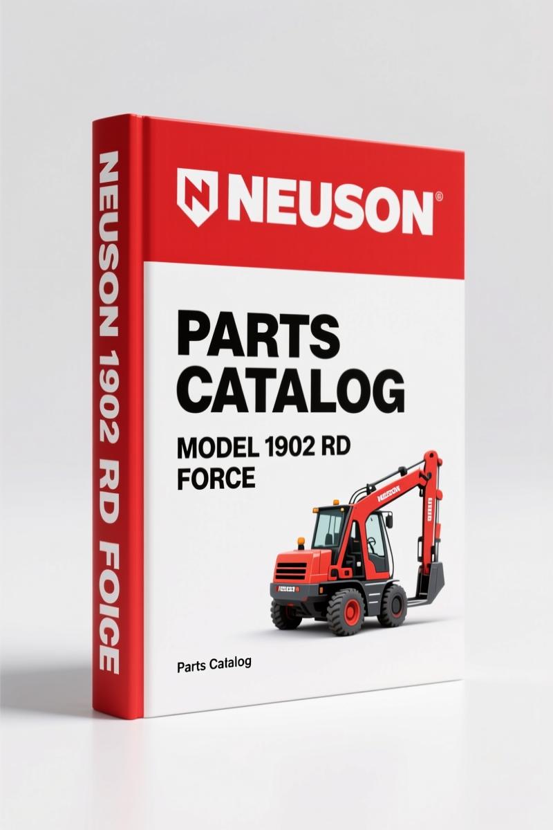 Neuson 1902 RD Force 2005 Parts Catalog – OEM Parts Data