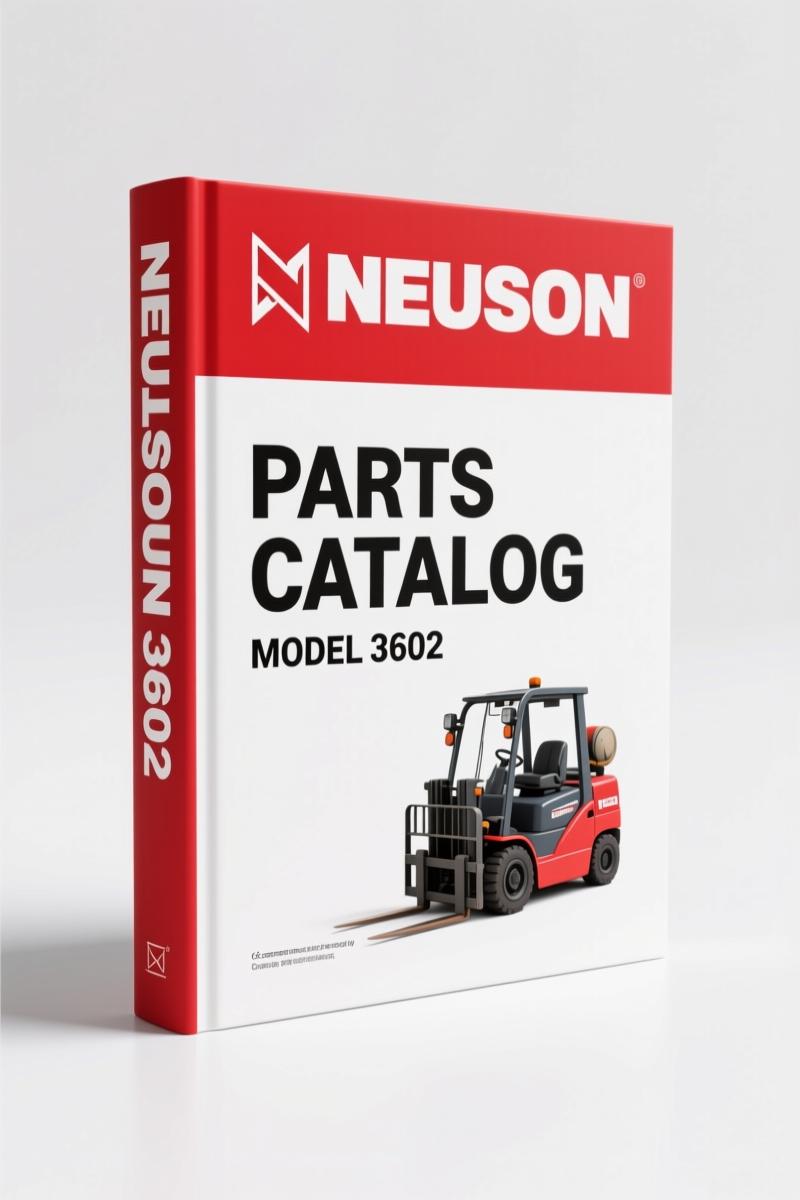 Neuson 3602, 3602 RD Force 2005 Parts Catalog – OEM Parts Identification