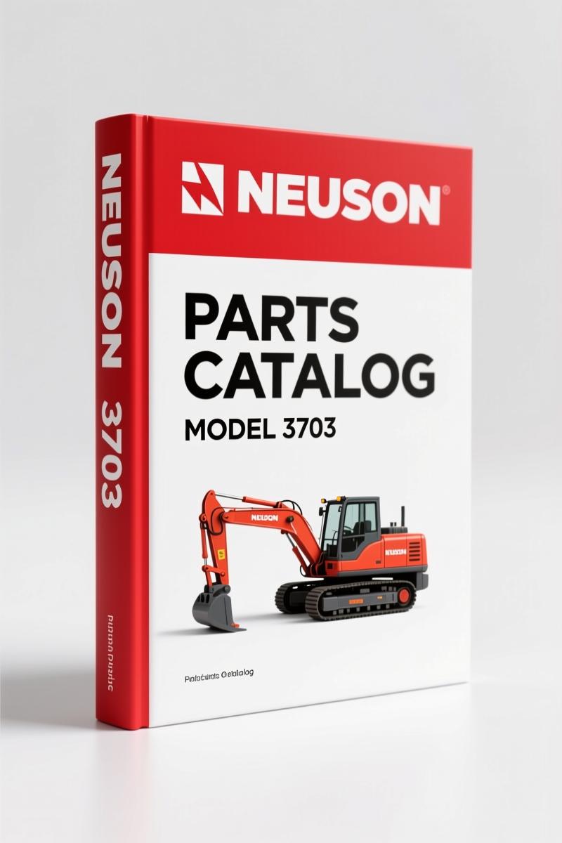 Neuson 3703 2005 Parts Catalog – OEM Parts Identification for Crawler Excavator