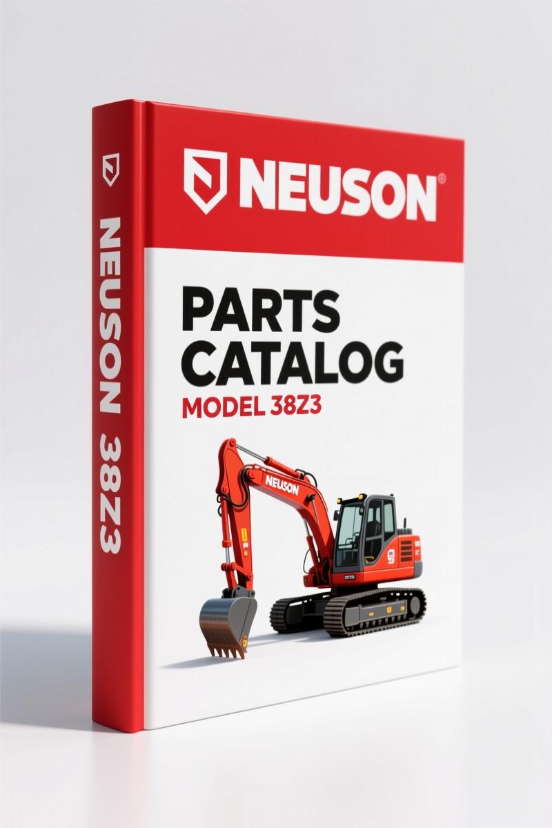Neuson 38Z3 2008 Parts Catalog – OEM Part Numbers & Exploded Views