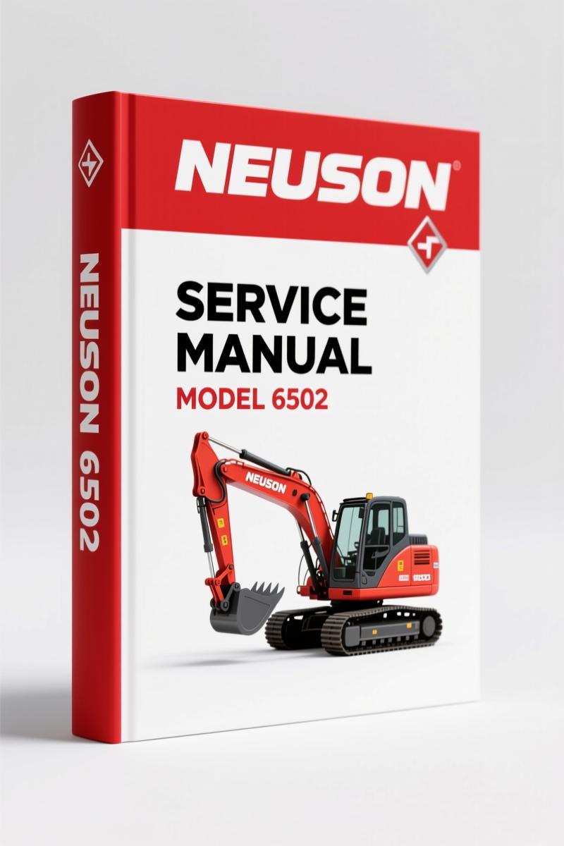 Neuson 6502 2003 Service Manual – Factory Specs for Wheeled Excavator